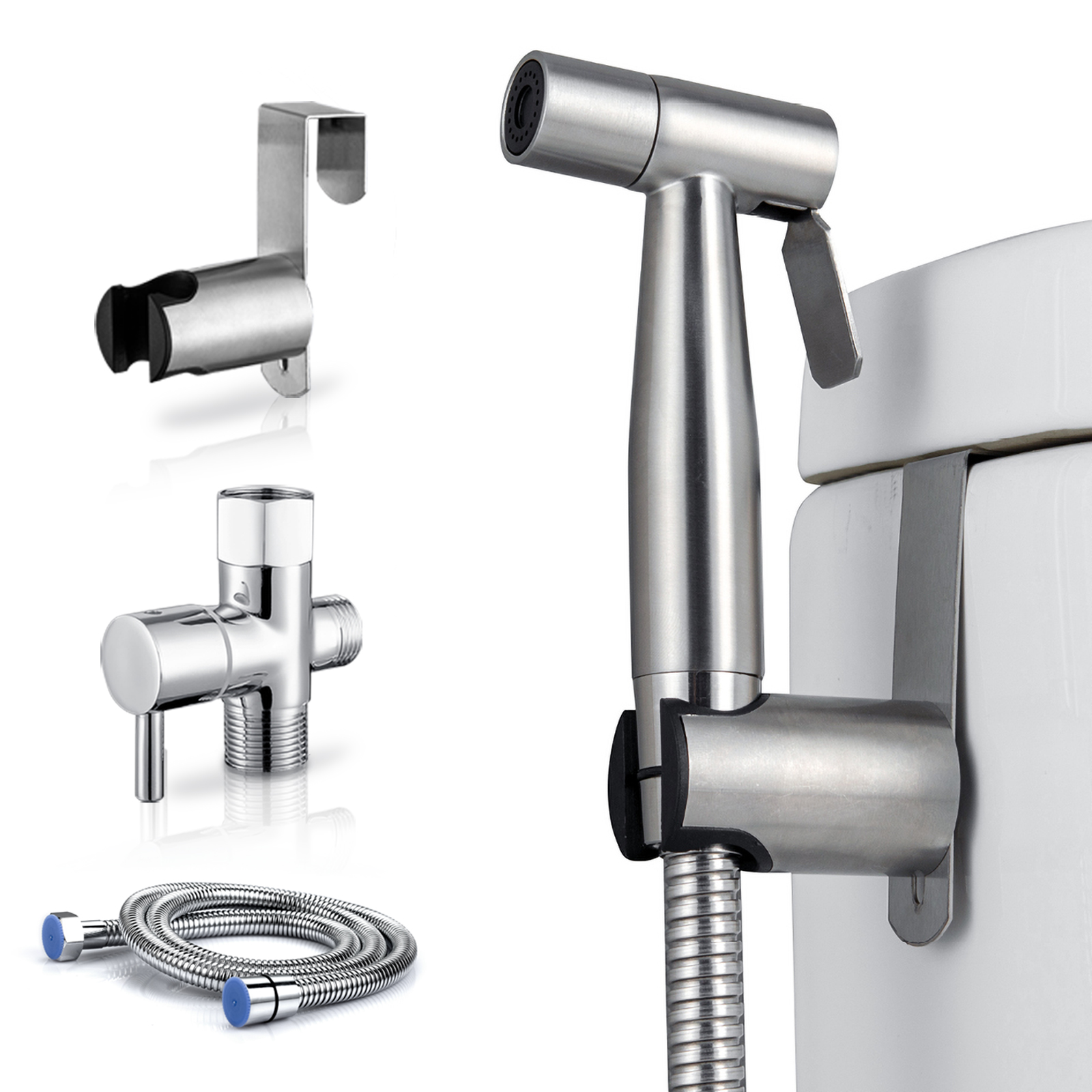 Arofa Handheld Bidet Sprayer for Toilet-Adjustable Water Pressure